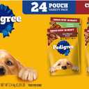 Pedigree Choice Cuts in Gravy Adult Soft Wet Dog Food 24-Count Variety Pack, 3.5 oz. Pouches