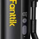 Fanttik X9 Ace Mini Bike Pump, 32s Fast Inflate Bike Pump with Gauge, 150PSI Electric Air Pump with Presta and Schrader Valve, Suitable for Motorcycle, Road Bike, Electric Bike, MTB