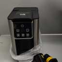 KIDISLE Hot & Iced Coffee Maker with Bold Setting, Single Serve Coffee Maker for K Cup and Grounds, 6-14 Oz Brew Sizes, 50 Oz Removable Water Tank, One Cup Coffee Machine with Reusable Filter, Black