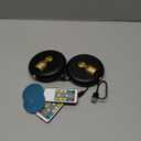 Rechargeable Battery LED Spotlight Indoor: Wireless Mini Art Accent Spot Lights with Timer Remote - Small Dimmable Uplight for Plants Display Painting Dartboard Artwork Portrait Closet (2 Pack, Black)