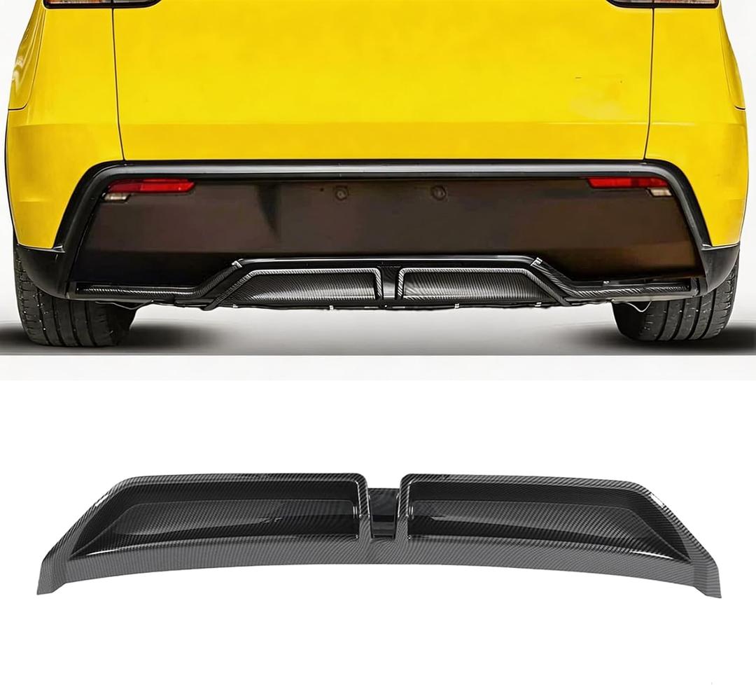 skkyoro Rear Bumper Diffuser MidSection for Tesla Model Y Juniper 2025 2026