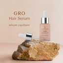 Lanmeri Vegan Hair Growth Serum - Natural Hair Regrowth and Hair Loss Treatments for Women & Men - Scalp Serum for Thinning Hair - Fuller, Thicker and Healthier Hair in 90 Days, All Hair Types