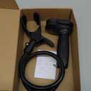 Lamicall Gooseneck Phone Holder for Bed - [Upgraded Stable Clip] for Desk, Headboard, Bed, Bedside, Table, Flexible Gooseneck Long Arm Stand, Overhead Cell Phone Clamp Mount, Gift for All 4-7 Device (black)