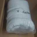 Bedsure Comforter Duvet Insert - Quilted Comforters King Size, All Season Duvet, GentleSoft Down Alternative Bedding Blanket, with 8 Tabs, Gifts for Women/Men, White, King 90 x 102 Inches
