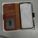 OCASE for iPhone 17 Wallet Case, PU Leather Flip Cover with Card Holder, RFID Blocking, Kickstand, Magnetic Closure, Protective Phone Case for iPhone 17 6.3-Inch 2025, Retro Brown