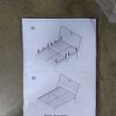 Feonase Full Size Bed Frame with Luxury Wingback and Fast Charging Station, Full Upholstered Button Tufted Storage Headboard Platform Bed, Sturdy Wooden Slats Support, Noise-Free, Easy Assembly, Dark Gray