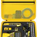 Case Compatible with Klein Tools VDV501-851 VDV500-123 VDV226-110 VDV427-300. Storage Carrying Travel Holder for Cable Tester for Scout Pro 3/ Tracer Probe/Wire Stripper and Accessories- Yellow Zipper