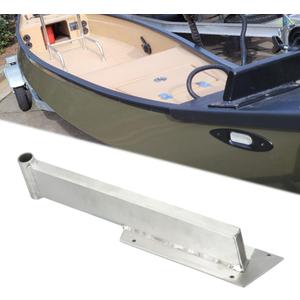 Trolling Motor Mount For Gheenoe Boat with Handle Nose Cap (For the right side)