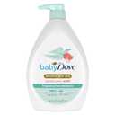 Baby Dove Sensitive Skin Care Baby Wash Fragrance Free Moisture For Baby Bath Time Fragrance Free and Hypoallergenic, Washes Away Bacteria 34 oz (Pack of 1)