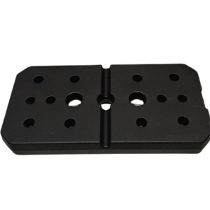 (QTY 4) 12.50 Lbs Each Rectangular 15" x 7.5" Machine Weight Plate for Training