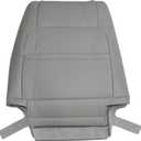 NLQR Gray Microfiber Leather Driver Side Backrest Seat Cover Compatible with Toyota Tundra Sequoia 2000 2001 2002 2003 2004