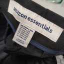 Amazon Essentials Men's Classic-Fit Wrinkle-Resistant Pleated Chino Pant  (34W x 34L, Black)