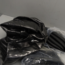 Yoga Ball Chair with 65cm Exercise Ball & 2 Resistance Bands, Stability Base for Home Office, Yoga, Pilates & Fitness, Balance Ball for Posture, Core Strength & Low Impact Workouts (Black)