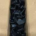 HOUSE DAY Space Saving Hanger Hooks 60 Pack, Black Clothes Hanger Connector Hooks, Heavy Duty Hanger Hooks Space Saver, Premium College Dorm Room Essentials, Good Closet Organizers and Storage