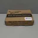 Toddler Airplane Bed, Kids Airplane Seat Extender Travel Bed, Kids Airplane Travel Essentials, Airplane Must Have for Toddlers, Baby Portable Plane Bed Foot Rest for Flights, Blue