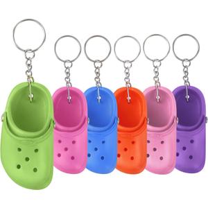 Cute Shoe Keychains Bulk for Women Men Kids Party Favors, Mini Key Chains for Car Handbag Backpack Birthday Gifts