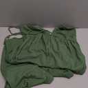 WDIRARA Women's Halter Neck Sleeveless Tie Backless Jumpsuit Pants Romper with Pockets, Large