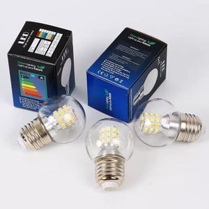 6 Pack Three-Color Changing Smart 110V G45 Bulb