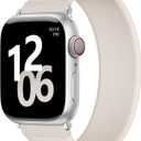 Zedoli Sport Solo Loop Band Compatible with Apple Watch Bands 40mm 42mm 41mm 38mm 44mm 45mm 46mm 49mm Women Men, Stretchy Soft Silicone Elastic Strap for iWatch Series 11 10 9 8 7 6 5 4 3 2 1 SE Ultra