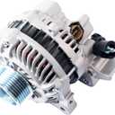 Alternator Compatible with 2006 2007 2008 2009 2010 2011 Civic 1.8L L4 Replace for 11176 31100RNAA01 31100RNAA012M2 11176N 31100RNAA01RM AHGA67 A002TC1391