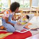 Munchkin Electric Baby Bouncer & Rocker with Digital Touch Display, Soothing Sounds & 3 Recline Positions - Automatic Bouncing & Rocking, Grey