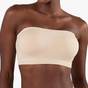 Truekind Wireless Strapless Bra, Bandeau Bra, Small to Plus Size Strapless Bras for Women, Tube Top, Size Medium