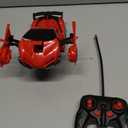 Bloolilies Remote Control Car for Boys, 1:18 Scale Rc Race Car with 360° Rotating Led Lights & One Button Deformation - Rc Cars Robot Toy Cars for Kids 3 4 5 6 7 8-12 Birthday Easter Gifts