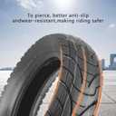 10 * 2.5 10 Inch Electric Scooter Replacement Tire, Compatible 10 Inch Electric Scooter with Inner Tire