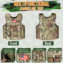GIFTINBOX Army Costume for Boys, Kids Military Costumes with Military Vest, Soldier Boy Costume with Army Toy Accessories, Halloween Costumes for Boys Kids M( 6-8y Ht.45-50in )