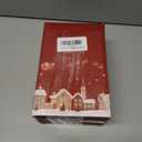 2 x Artscope Christmas Oh Holy Night Merry Bright Jesus Wreath Throw Pillow Covers 18x18 Inch Set of 4, Winter Hoilday Christmas Decoration Pillow Cases for Home Sofa Couch Decor-Grey