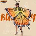 Spooktacular Creations Halloween Butterfly Wings Costume for Women, Butterfly Wings Adult, Womens Halloween Costumes 2025