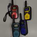 Wishouse Walkie Talkies for Adults Long Range-Rechargeable 4 Pack 2 Way Radios, Hiking Accessories Camping Gear Xmas Birthday Gift for Kids Family with Lamp,SOS Siren,NOAA Weather Alert,Easy to Use