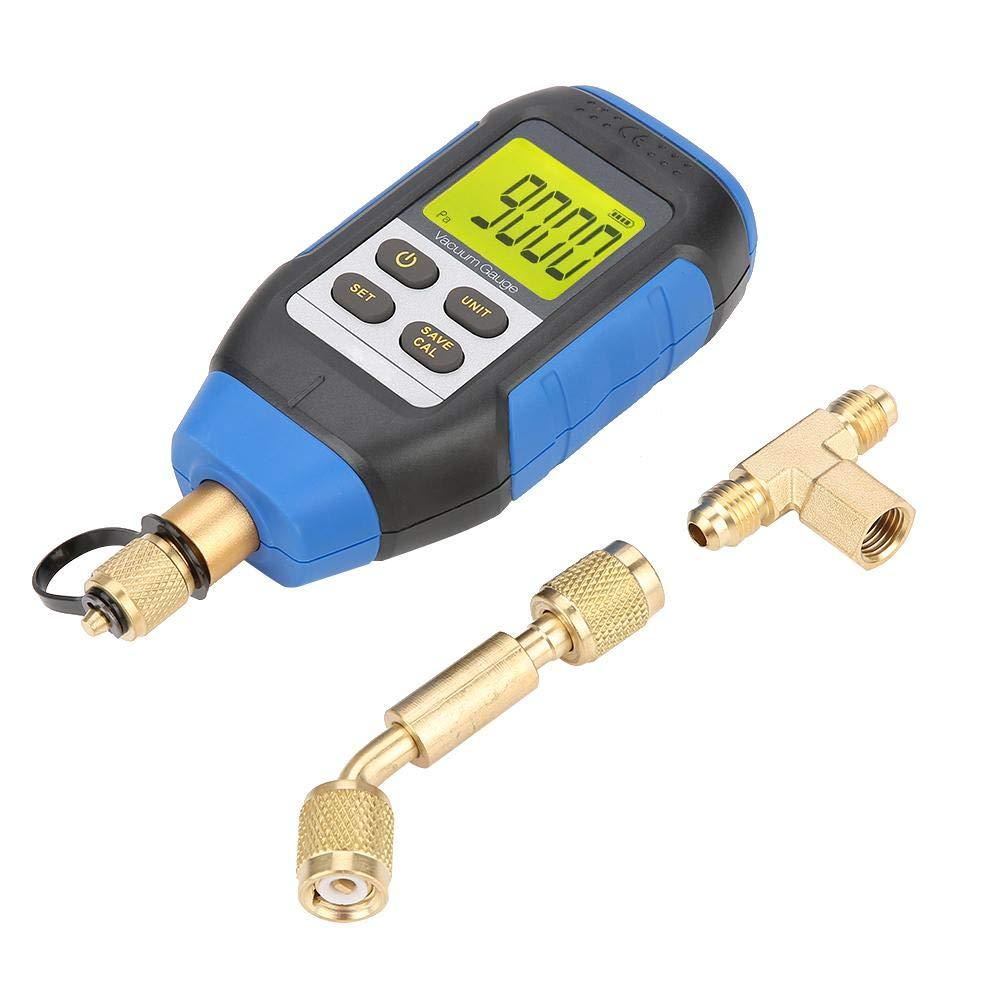 VMV-1 Digital Vacuum Gauge,0-30000 Microns Range, 2% Accuracy, 7/16-20UNF Interface