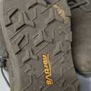 NORTIV 8 Men's Breathable Tactical Military Work Boots Side Zipper Leather Lightweight Hiking Motorcycle Combat Boots 8 Inches Peakforce (Olive)