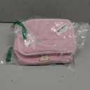 OCHEAL Makeup Bag Valentines Day Gifts for Women, Monogram Cosmetic Bag Pink Travel Makeup Case Beauty Toiletry Bag Organizer Personalized Gifts for Girls Bridesmaid, Sister, Wife, Friends Initial B