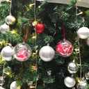 uxcell 12pcs 2-inch(50mm) Clear Plastic Ornaments Ball