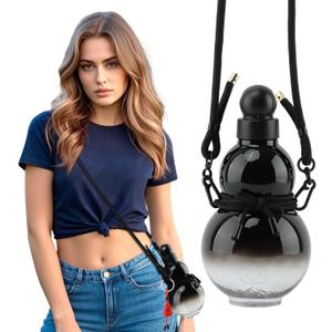 Gourd Water Bottle, 800ml Gourd Sports Water Bottle, Chinese Retro-Inspired Style Bottle Screw Top Leak Proof