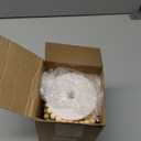 Waydress Christmas Wooden Bead Garland Rustic Farmhouse Garland Xmas Tree Bead Ornaments for Christmas Decorations, Total of 26 Feet(Wooden Color)