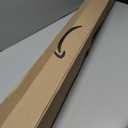 Reallnaive 1 Pack Telescoping Skylight Pole with Hook 47 to 79 Inch Wand for Blinds Tension Rod Blinds Shades Stainless Steel Adjustable Curtain Pull Wand for Skylight Cordless Window (Brown)