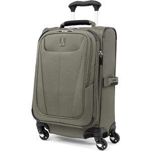Travelpro Maxlite 5 Softside Expandable Compact Carry-On Luggage with Spinner Wheels, Lightweight, 20-Inc— Slate Green
