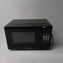 Emerson 1.2 Cu. Ft. Microwave Oven with Inverter, Timer & LED Display, 1000W, 10 Power Levels, 8 Pre-Programmed Settings, Removable Glass Turntable with Child Safe Lock, MWI1212SS, Stainless Steel