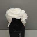 Ultra Soft Cozy Faux Fur Throw Blanket, Fuzzy Plush Thick Bubble Blanket, Oversize Luxury Fluffy Blanket for Couch, Bed, and Living Room, 60x80 Inches, Cream White