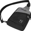 PUMA EVERCAT SIDEWALL SLING BACKPACK, One Size, Heather Grey