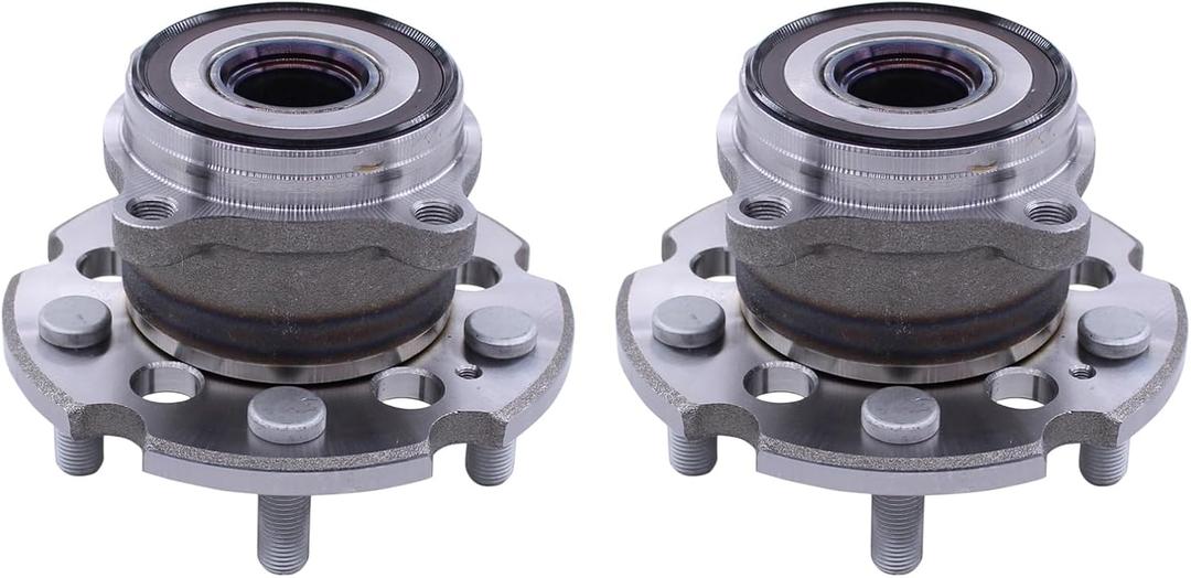 NewYall Pack of 2 Rear Left or Right Wheel Hub Bearing for Acura MDX ZDX 2007-2013 Honda Pilot AWD 2009-2015