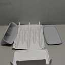 Ubbi Vertical Baby Bottle Drying Rack, Space Saving Countertop Drying Rack Baby Accessory, Gray