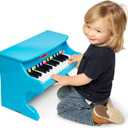 Melissa & Doug Learn-to-Play Piano with 25 Keys and Color-Coded Songbook - Blue