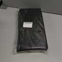 CXPSINC 16 Pack Premium Disposable Plastic Tablecloth 84" Round Table Cover for Birthdays Weddings Christmas Anniversary (Black)