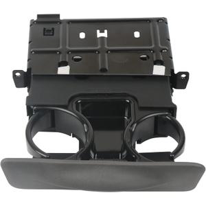 APPERFiT in Dash Cup Holder (Dark Gray) for 1999-2004 Ford F250 F350 F450 F550 Super Duty Truck 2000-2004 Excursion