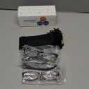 Kerecsen Reading Glasses 5 Pairs Fashion Ladies Readers Spring Hinge with Pattern Print Eyeglasses for Women (Mix Color -2, 3.50)