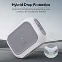 ESR for AirPods Pro 2 Case, Compatible with Airpods Pro Case 2nd / 1st Generation (2023/2022/2019), Compatible with MagSafe, Full Drop Protection Cover with Lanyard, White